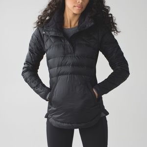 Lululemon down for a run pullover